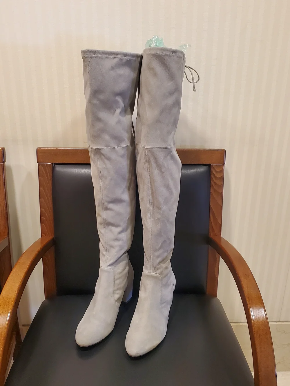 Stuart Weitzman suede over